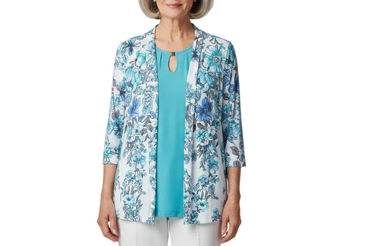 SOUTHERN LADY TURK/GRAY/WHITE JACKET