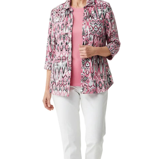 SOUTHERN LADY BUTTON UP SHIRT JACKET