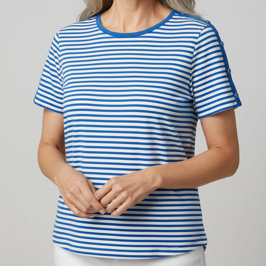 LINKS MIDSHIPMAN STRIPED TOP