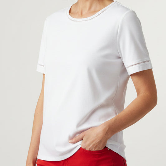 N TOUCH WHITE TEE