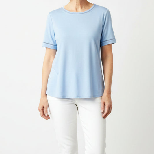 N TOUCH LIGHT BLUE TEE