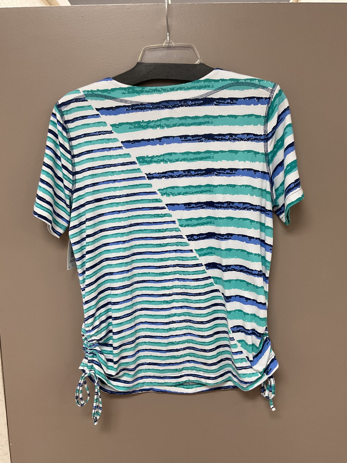 SOUTHERN LADY SHORT SLEEVE SIDE TIE TOP
