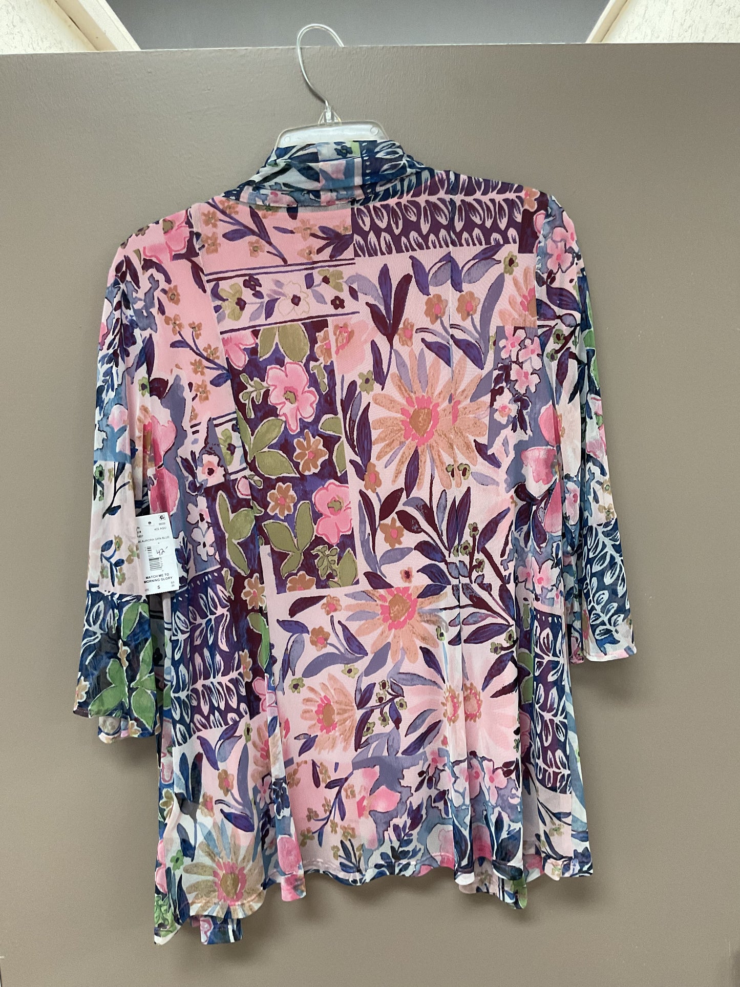 N TOUCH SHEAR FLORAL JACKET