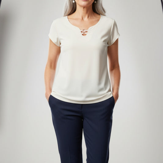 N TOUCH OYSTER CAP SLEEVE SHELL