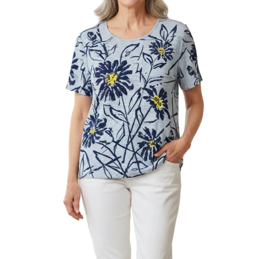 SOUTHERN LADY FLORAL PRINT TEE