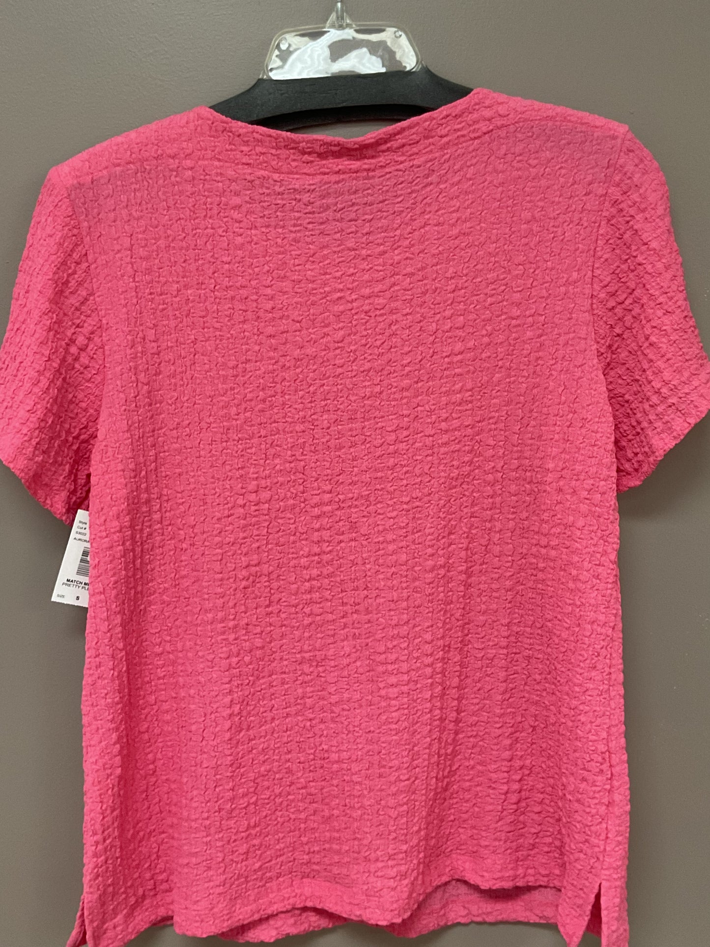 LINKS AURORA PINK SHORT SLEEVE TOP
