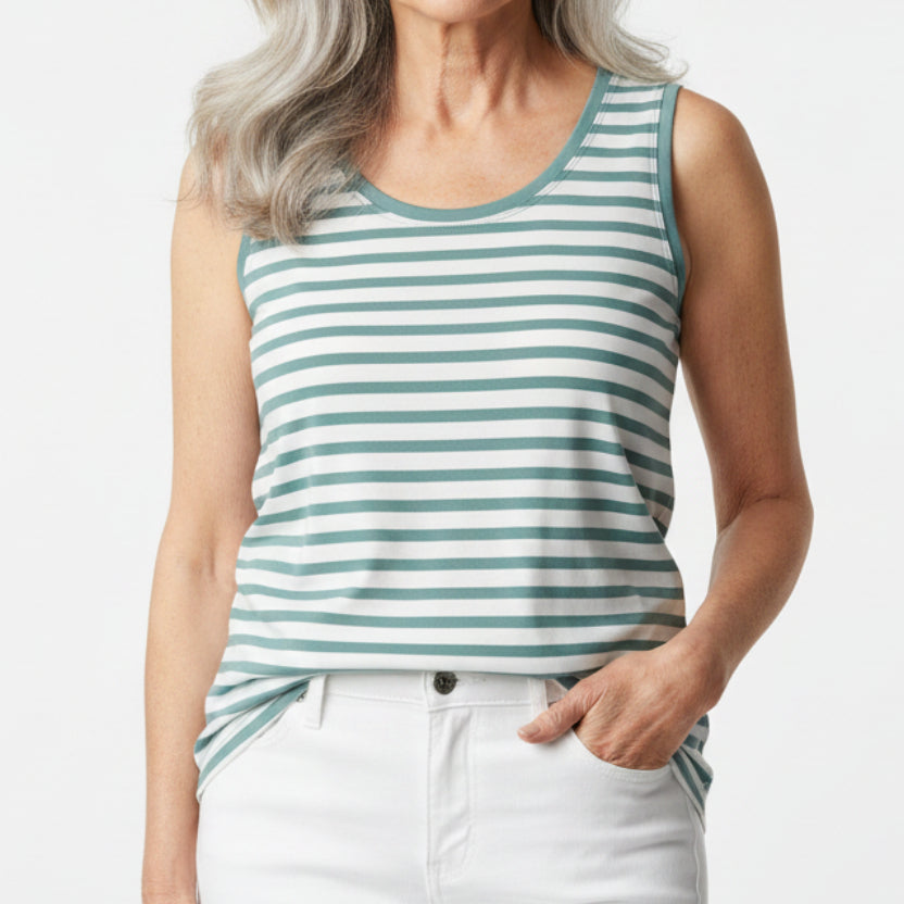 N TOUCH STRIPED TANK