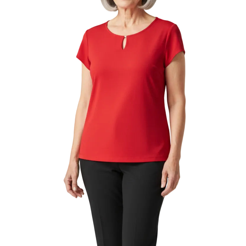 SOUTHERN LADY RED CAP SLEEVE SHELL