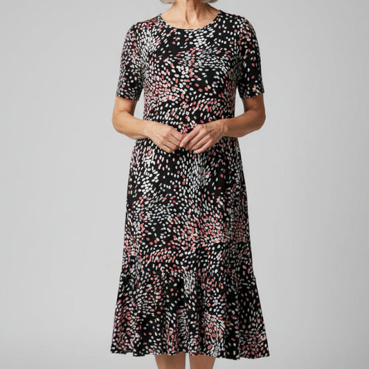 N TOUCH DOTTIE PRINT DRESS