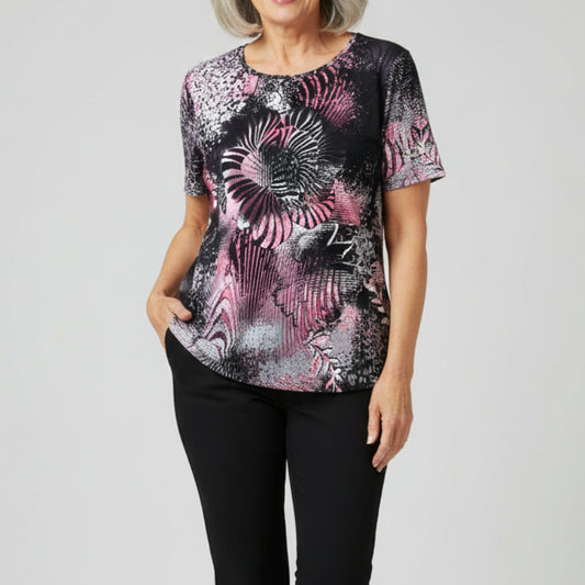 SOUTHERN LADY SHORT SLEEVE TOP