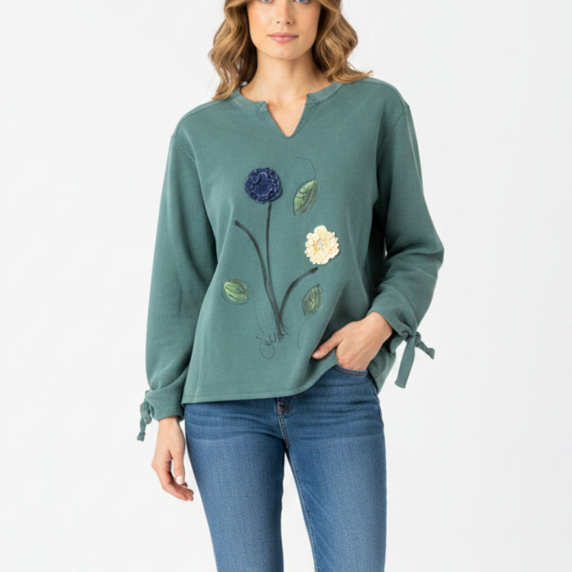 KUNKY'S HANDPAINTED SWEATSHIRT