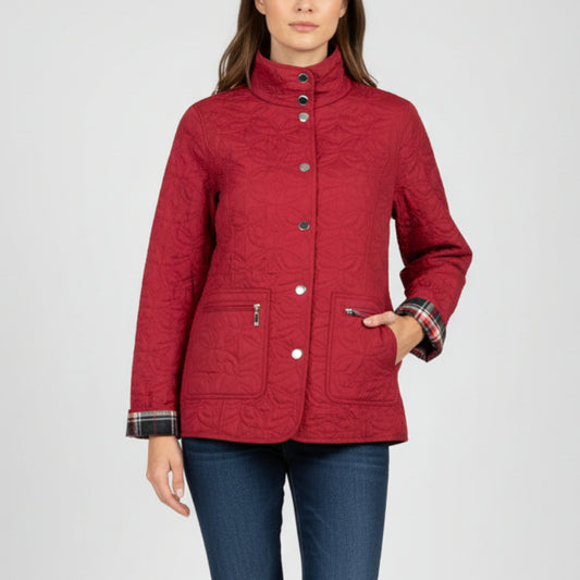 CREATION LIGHT WEIGHT QUILTED REVERSIBLE JACKET