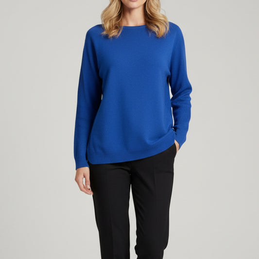 LU LU B SAPPHIRE SWEATER WITH POCKETS