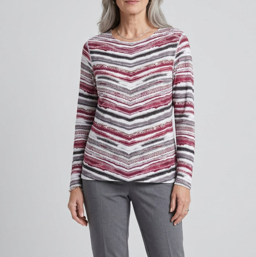 LINKS LONG SLEEVE TOP