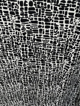 Load image into Gallery viewer, BEACH TIME BY LU LU B BLACK/WHITE PRINT QUARTER ZIP
