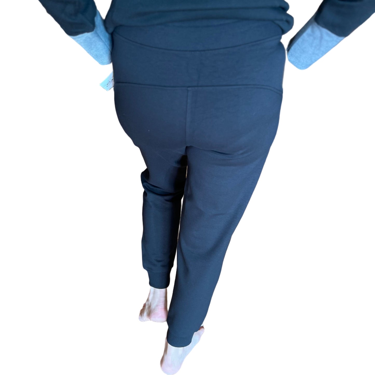 LU LU B BLACK "SCUBA" JOGGER