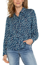 Load image into Gallery viewer, LIVERPOOL BUTTON UP WOVEN BLOUSE
