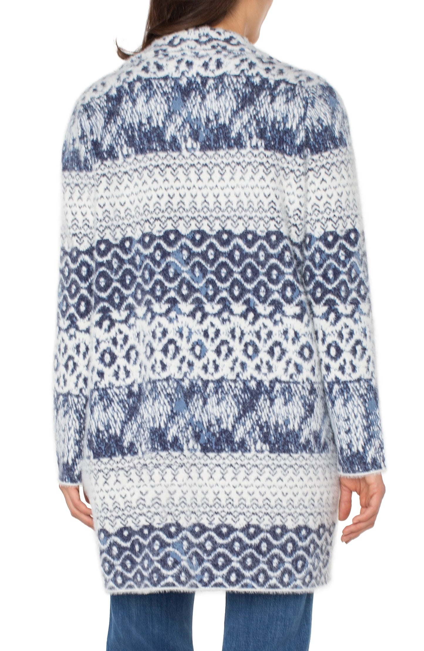 LIVERPOOL OPEN FRONT CARDIGAN SWEATER