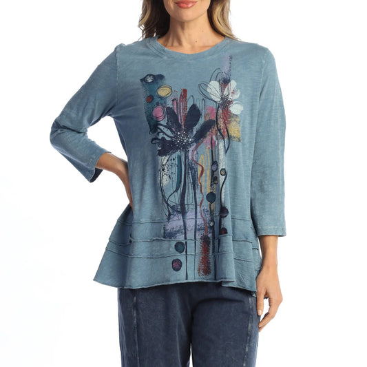 JESS & JANE MINERAL WASHED 100% COTTON TOP