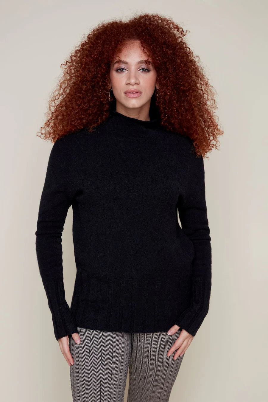 RENUAR MOCK NECK SWEATER