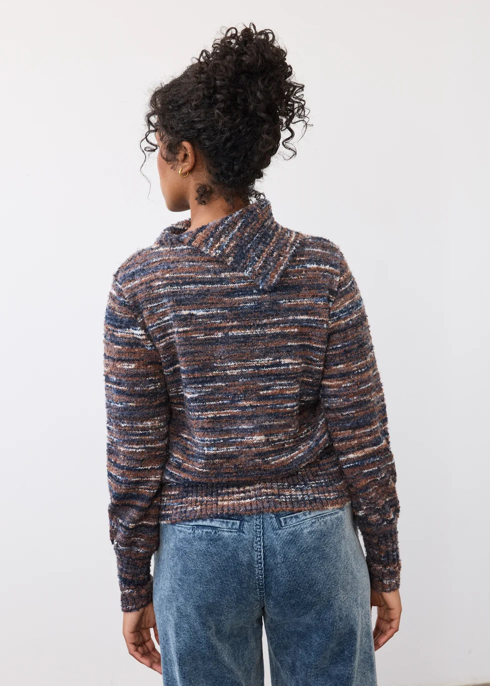 FDJ ENVELOPE COLLAR SWEATER