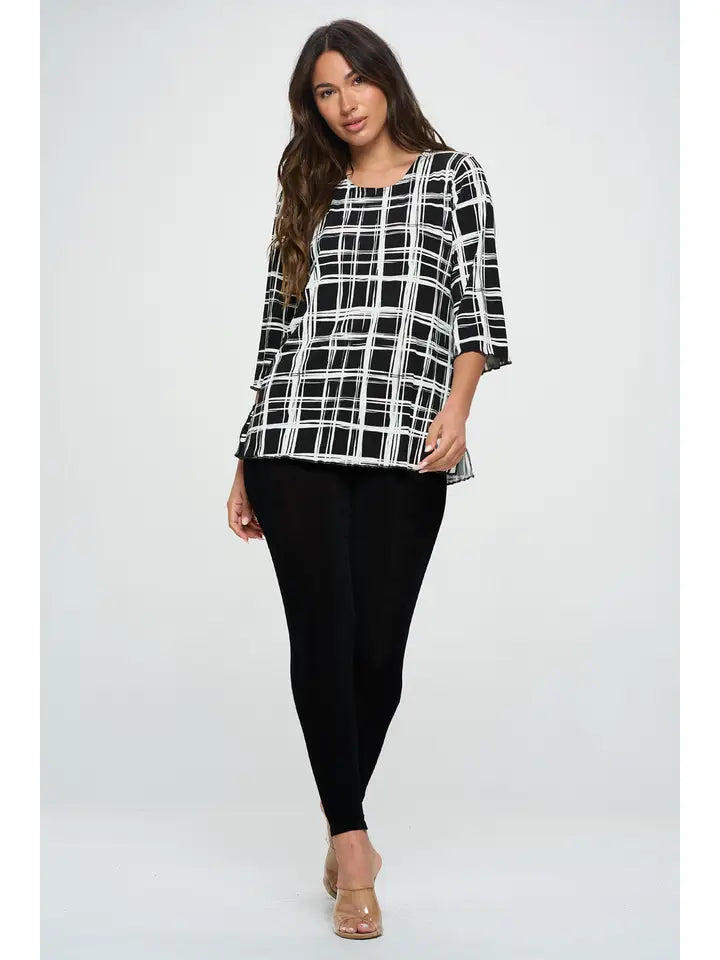 JO STAR BLACK/WHITE TOP