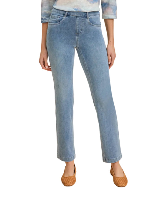 FDJ PULL ON  STRAIGHT LEG DENIM