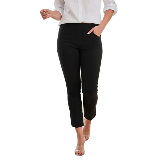 TRIBAL STRETCH BLACK ANKLE PANT
