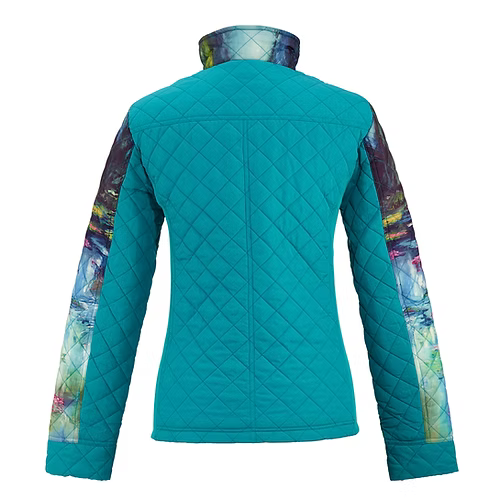 GALLERIA MONET JAPANESE GARDEN GIVERNY QUILTED JACKET