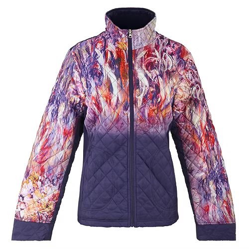 GALLERIA MONET AGAPANTHUS QUILTED JACKET
