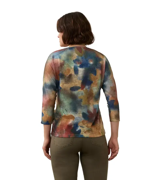 FDJ DROP SHOULDER V NECK TOP