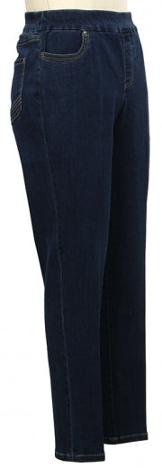 N TOUCH DARK DENIM PULL ON JEAN