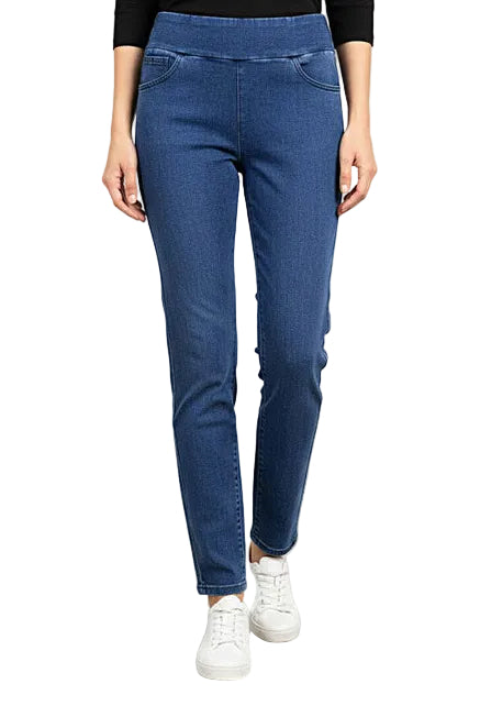ETHYL DENIM ANKLE PANTS