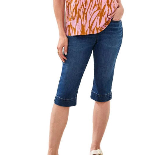 TRIBAL AUDREY PULL ON PEDAL PUSHER