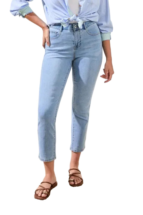 TRIBAL COMFORT STRETCH SOPHIA CURVY STRAIGHT DENIM