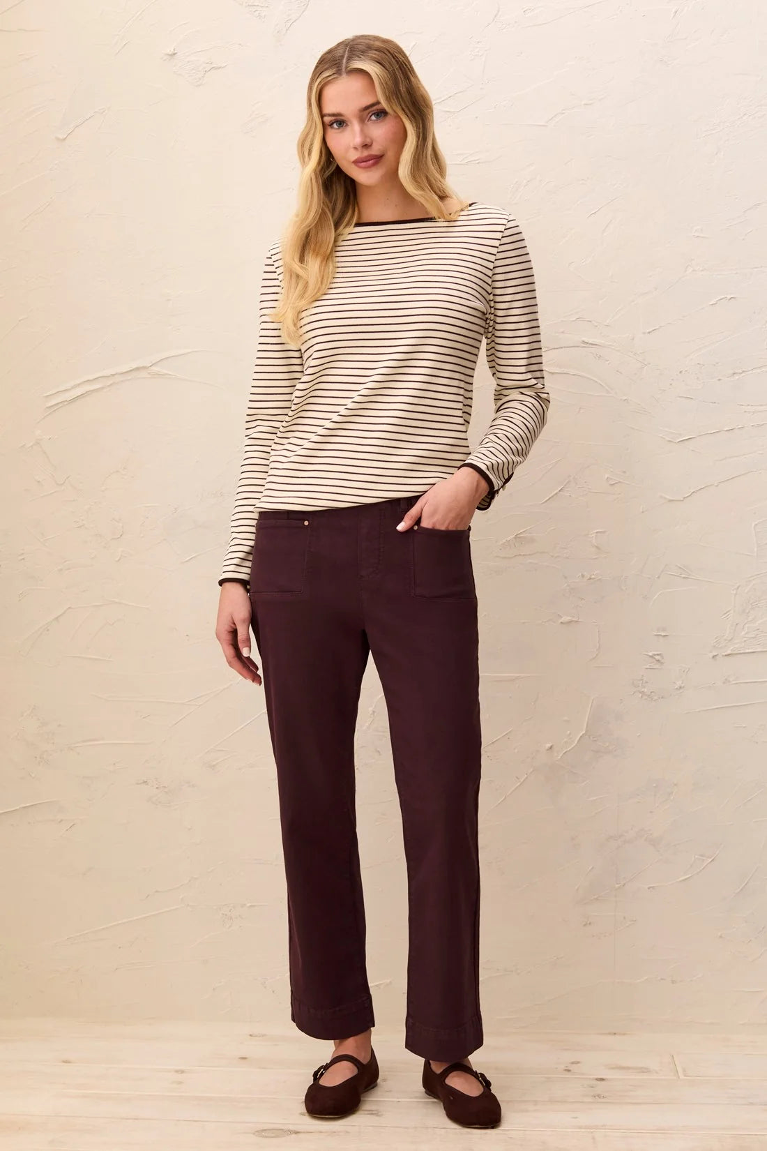 TRIBAL COMFORT STRETCH STRAIGHT LEG PULLON