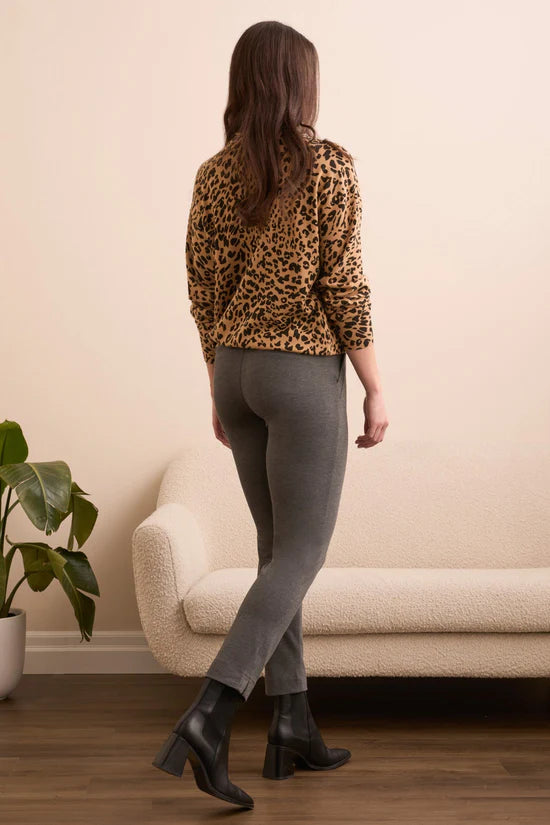 TRIBAL LIGHTWEIGHT PRINTED LONG SLEEVE TOP