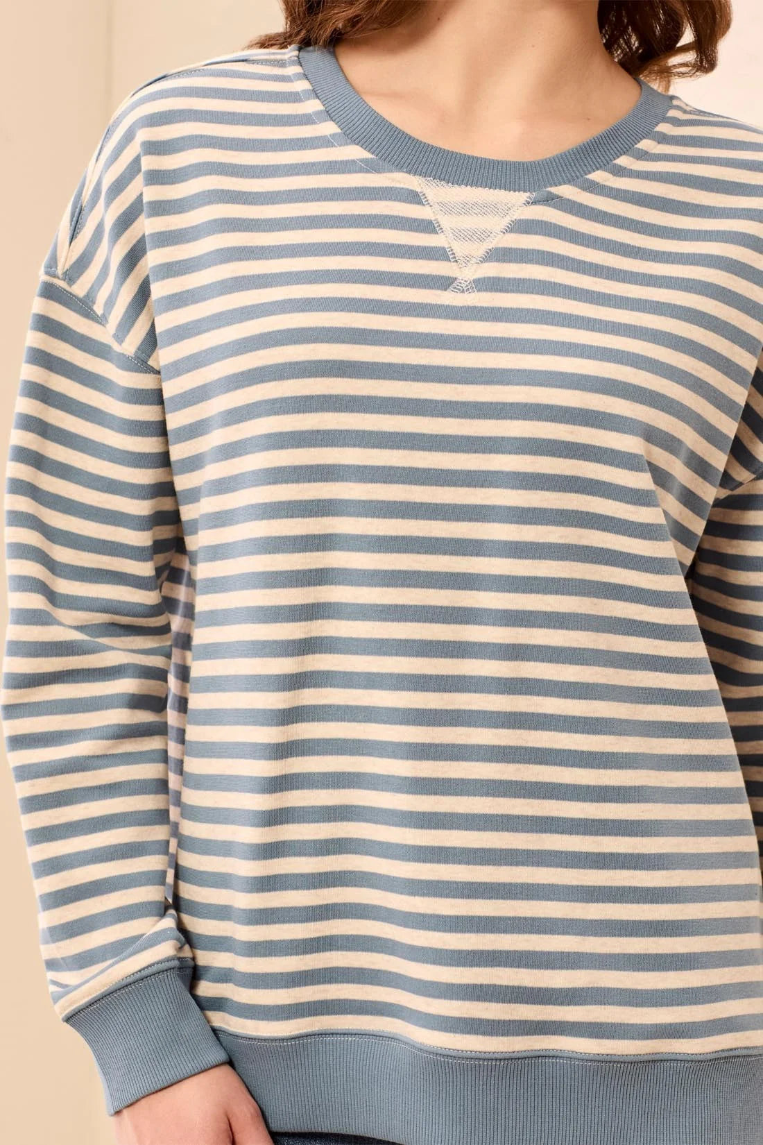TRIBAL LONG SLEEVE CREW NECK