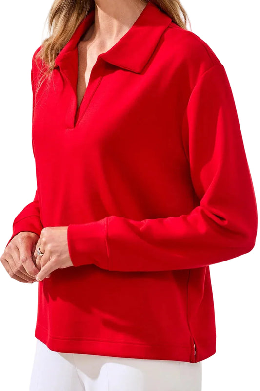 TRIBAL SCUBA JOHNNY COLLAR TOP