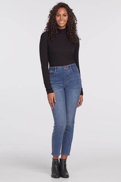 Tribal Icon Fit Pull On Jeans