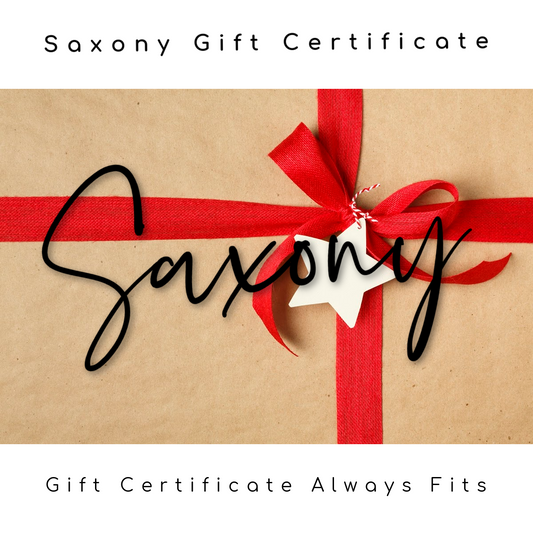 On-line Saxony Gift Card